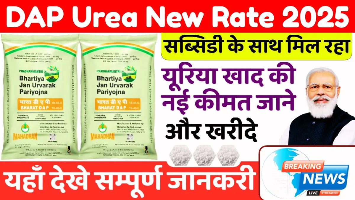 DAP Urea New Rate 2025